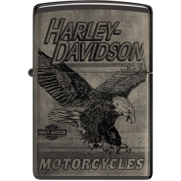 Zippo 2024 Zippo Ebony, Harley Davidson Hd, ZIP-48360 - main
